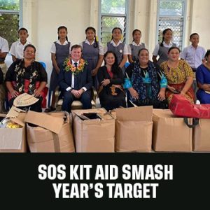 SOS Kit Aid feature in RFU Touchline Magazine
