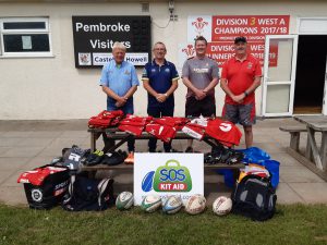 a big thank you to Pembroke Rugby Club