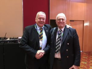 Our CEO and Founder is awarded and MBE. Picture shows Sir Bill Beaumont with John