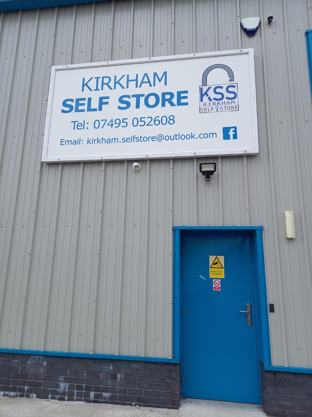 We are delighted to welcome on board our new partner, Kirkham Self Store